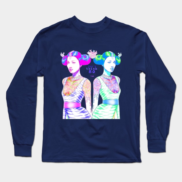 queen8 Long Sleeve T-Shirt by I am001